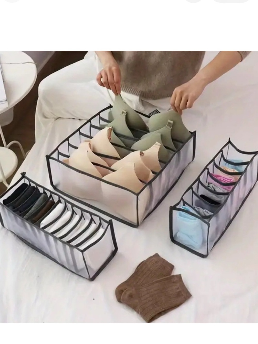 Undergarment drawer organizers 3